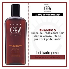 American Crew Daily Moisturizing Shampoo, 8.4 Ounce