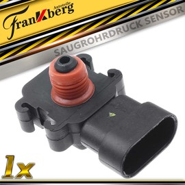 Frankberg Suction Tube Pressure Sensor for Astra G Caravan T98 F08 F48 F70 F69 CC Box/Estate Saloon Combo Corsa C F08 F68 X01 Box/MPV Tour 2000-2004 1247049