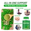 etheray Moringa Capsules, Pure Moringa Powder 800mg per Serving -