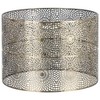 Floral Fretwork Pendant Interior Moroccan Themed Metal Ceiling Light Shade
