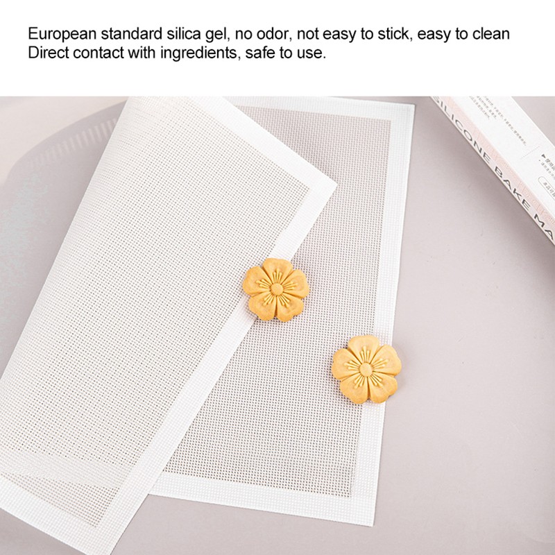 Silicone Mesh Baking Mat Non Stick Oven Sheet Bakery Tool