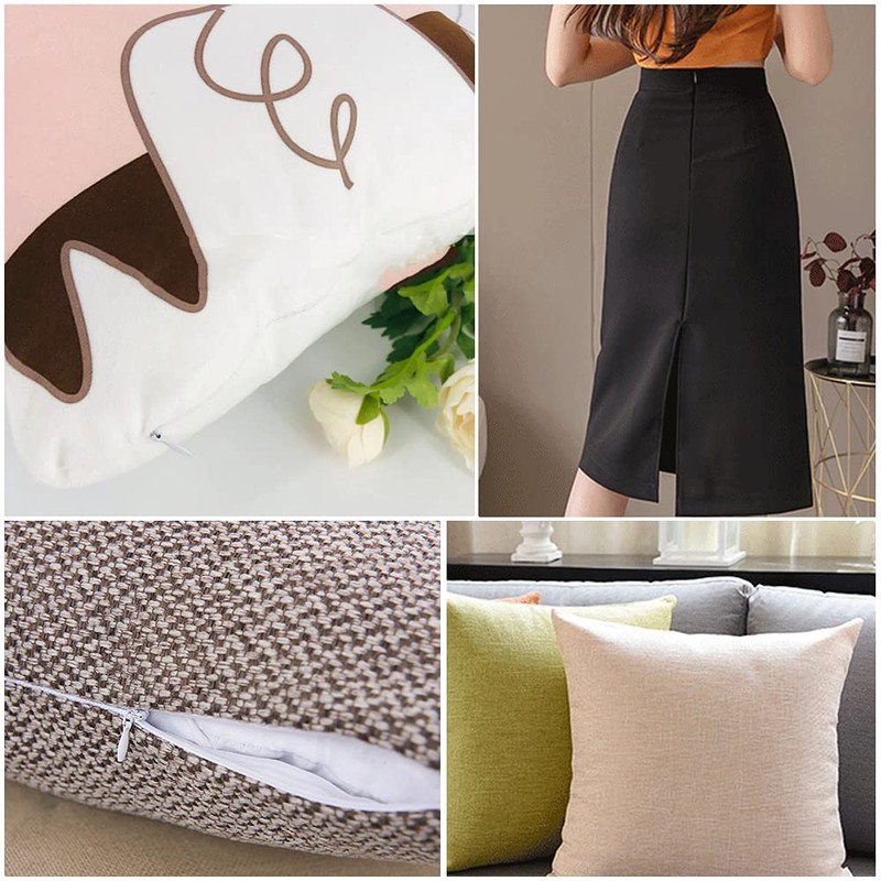 40Pcs 20 Inch Nylon Invisible Zippers Sewing for Tailor Sewing