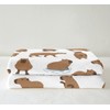 Capybaras Fuzzy Flannel Fleece Throw Blanket 40"x50" - Cute Animal