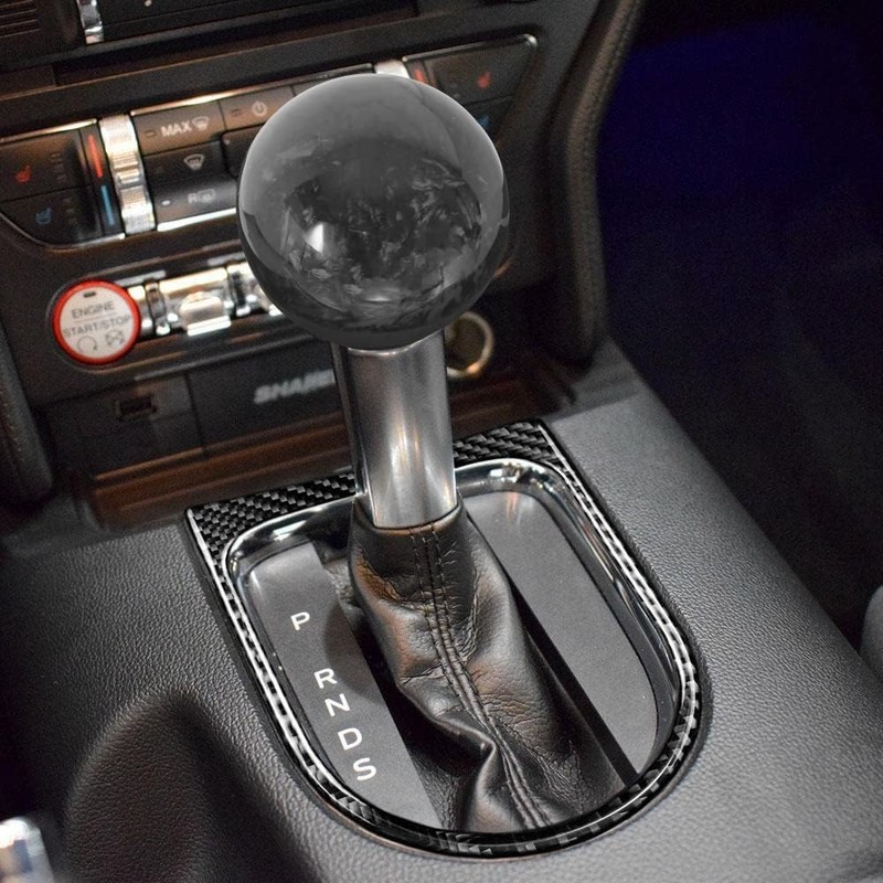 muge racing Forged Carbon Fiber Shift Knob Gear Shifter Spherical