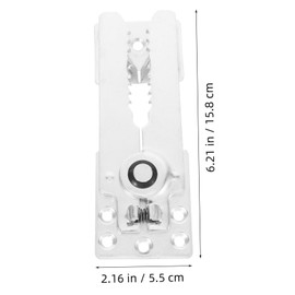 HOMSFOU Modular Sofa Connector Bracket Heavy Duty Metal Sectional Couch Connector with Screws for Enhanced Stability and Seamless Connection Stylish Design for Couch Furniture