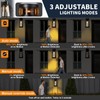 Seovix Motion Sensor Outdoor Lights 2 Pack, Dusk to Dawn