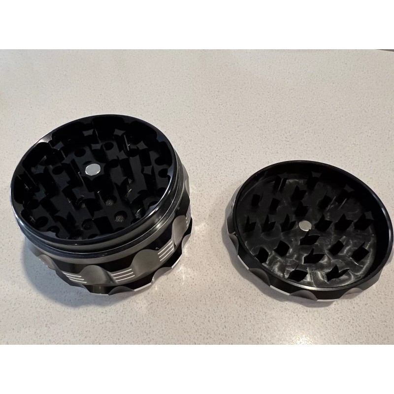 ANAS Herb Grinder|4 Pieces 2.5 Inches Spice Grinder with Magnetic