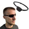 HKSICHENGKEJI Pirate Eye Patch Black Leather Eye Patch for Men