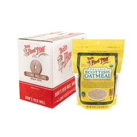 Bob's Red Mill Organic Scottish Oatmeal, 20-ounce (Pack of 4)