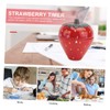 FUNOMOCYA Kitchen Cooking Timer Cartoon Strawberry Shape Mechanical Timer for