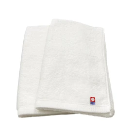 Imabari Towels, N Color, Face Towels, Off-White, Set of 2, Brand, Thin, Plain, Everyday Use, Simple, Made in Japan