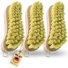 ORGAFLIX Scrubbing Brush, Set of 3, Made in Germany, Durable