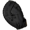 ZETT BSFB56923L Soft Baseball/Softball Catch/First Mitt, Writex, Right Throw, Black