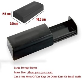 Magnetic Key Box Hide Key Cabinet Strong Magnet Car Key Emergency Key Box