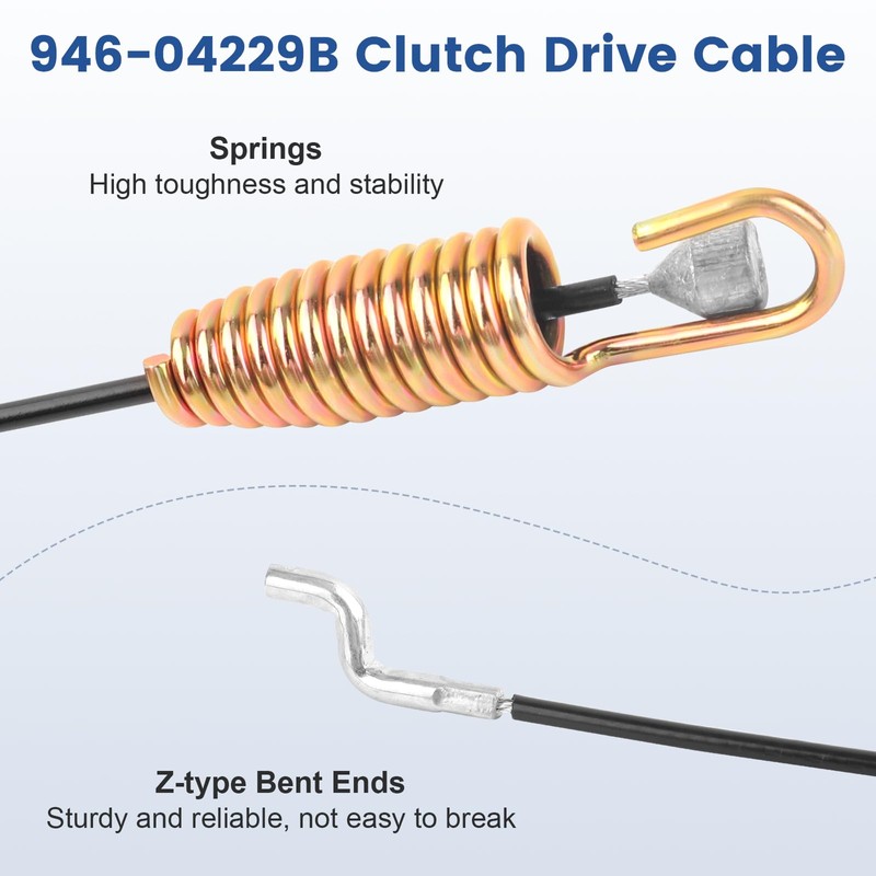 946-04229B Clutch Drive Cable for MTD Craftsman Troy-Bilt Snow Blower