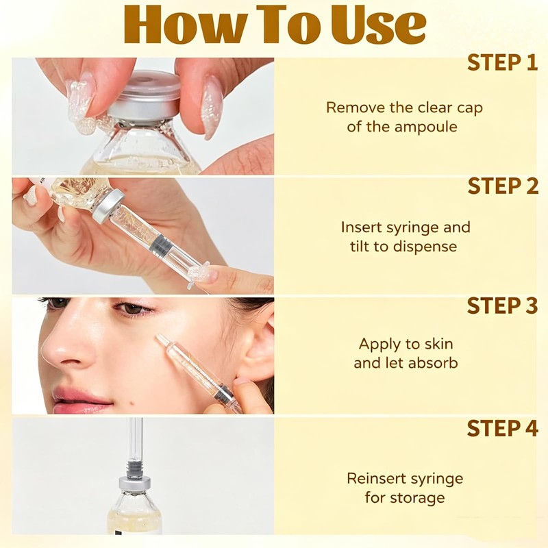 2026 New Advanced Navarro Collagen Peptide Lifting Ampoule, Hydrating Anti-Wrinkle