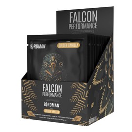 Birdman Falcon Performance Proteina Premium En Polvo, 30gr proteina, 3gr Creatina, Sin Inflamacion, Sin Acne, 10 Sobres Sabor Golden Vanilla 380gr