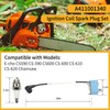 seacses Upgraded CS-590 Ignition Coil Spark Plug Set Compatible with