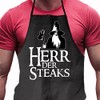 Shirtoo Barbecue Apron Lord of the Steaks Funny Gift for