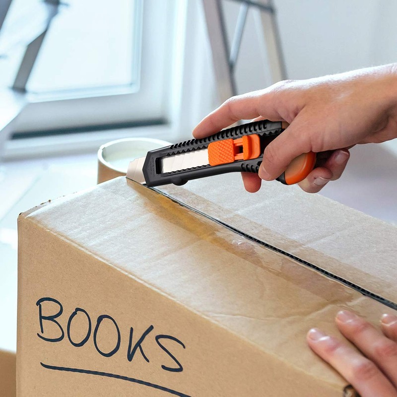 REXBETI 36 Pack Utility Knife, Retractable Box Cutter for Cartons,