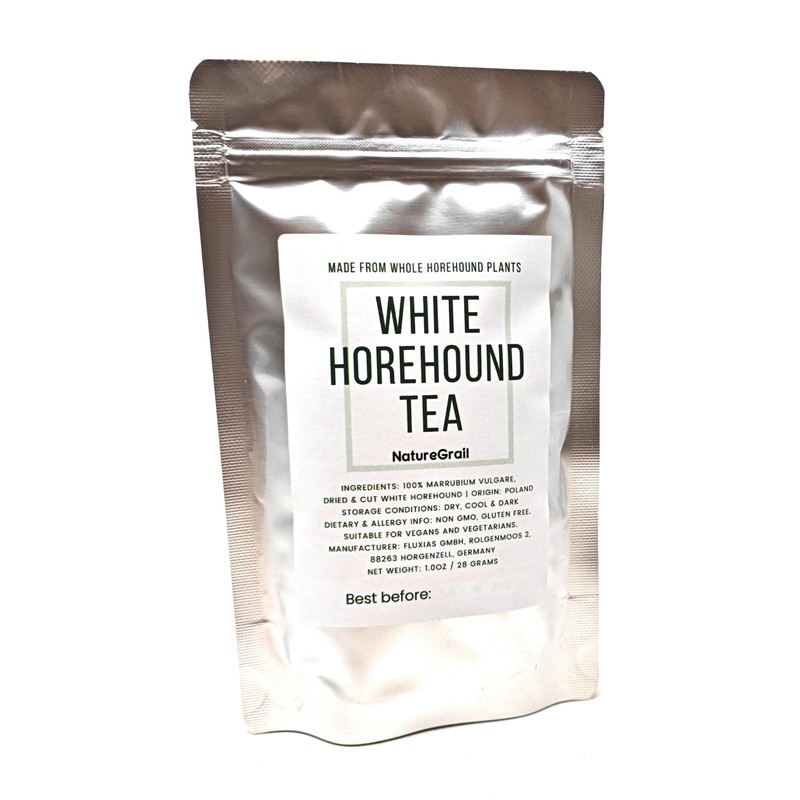 White Horehound Tea (Marrubium Vulgare) - 100% Natural Quality. Dried