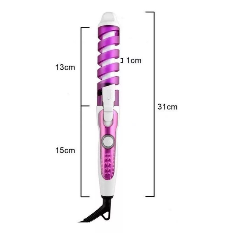 FD Rizador De Pelo Rizadora De Cerámica Con Ondas Para