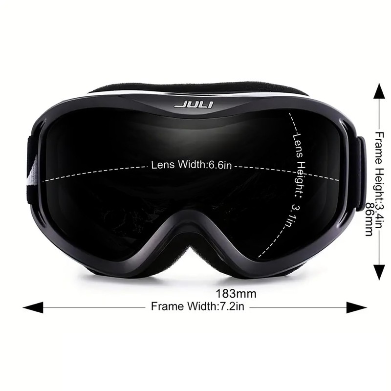 JULI Ski Goggle/Snow Snowboard Goggles for Men, Women & Youth