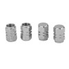 4 x Aluminium Valve Caps Air Valve Caps Tyre Valve
