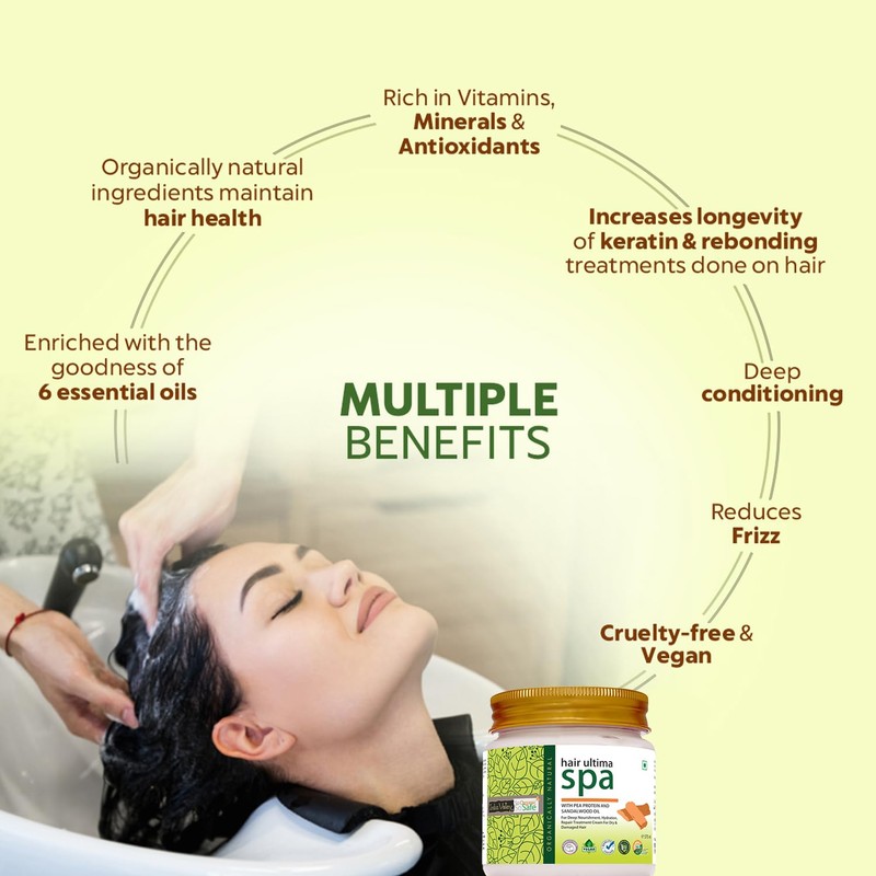 Indus Valley Hair Ultima SPA Deep Nourishing Hair Spa with