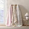Laura Ashley - Full Heated Blanket, Ultra-Soft Plush Throw Blanket