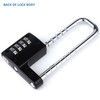 NBYT Cabinet Lock,Combination Padlock,Gym Locker Lock Code Long Adjustable Shackle