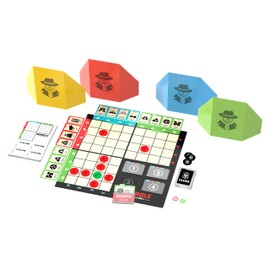 Endless Games Murdle Board Game | Based on The Crime Puzzle Book | Murder Mystery Game for 2-4 Players, Ages 12+