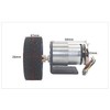 1pc 37mm Diameter Geared Motors 12V 24V DC Gear Motor