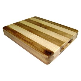 Mountain Woods 15-by-12-Inch Butcher Block Cutting Board