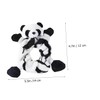 DECHOUS Plush Panda Hair Tie for Women Elastic Hair Band