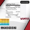Satco S32250 21 Watt PAR38 High Lumen LED; 27K/30K/35K/40K/50K CCT