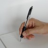 Mitsubishi Pencil SN100075P.24 Ballpoint Pen, Belly Knock, 0.7 mm, Black,