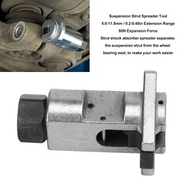 Suspension Strut Spreader Tool Universal Car Strut Shock Absorber Disassembly Spreader Remover 60N 16mm Hex Drive 5 to 11.5mm Extension