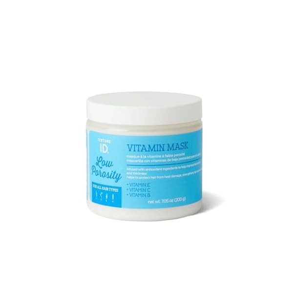 Texture ID Low Porosity Vitamin Hair Mask, Aloe Vera Gel,