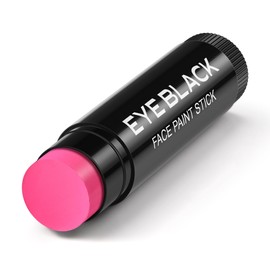 Wismee Baseball Eye Black, Anti-Glare Under Eye Grease Stick for Baseball Softball Soccer Lacrosse Hockey Athletes Sports Training, Sports Eye Black Stick (Hot Pink)