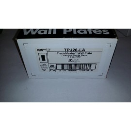 Pass & Seymour  P&S 1 Gang Decora Wall Plate Jumbo **NEW** TPJ26-LA , TP26-LA