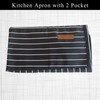 DILLMAN Kitchen Cooking Adjustable Aprons - Men Women Bib Soft