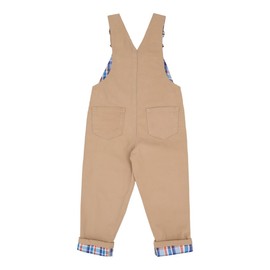 Overol bebe niño pantalon de gabardina - tirantes ajustables - ropa overoles para bebes y niños (Beige, 2 Años)