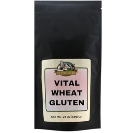 Bakerdale Vital Wheat Gluten, 24 Ounce, Resealable Pouch