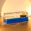 PTAEXCEL Cruise Ship Fluid Drift Bottle, Unsinkable Boat in a