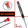 MEBTOOLS Mechanical Carpenter Pencil - Heavy Duty Carpenter Pencils, Mechanical