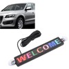 LED Scrolling Sign 12x72 Pixels 230x50mm Bluetooth APP Programmable LED