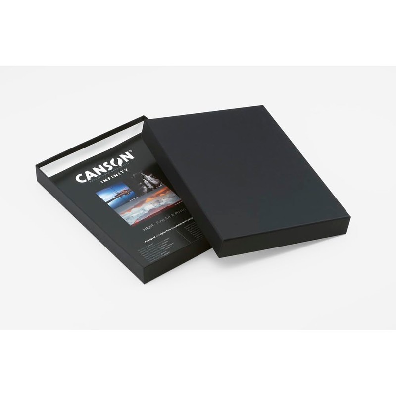 CANSON Archival Photo/Storage 32x24x4cm Box, Schwarz, 1 Box, Ideal für