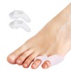 小趾サポーター 足指サポーター 足指広げる パカッと広げる 水洗い可能 簡単着脱 男女 左右兼用（1足組）
