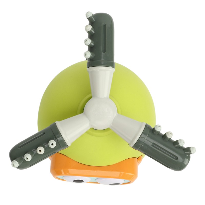 Kids Water Spray Sprinkler Rotatable Cute Frog Shape Outdoor Water